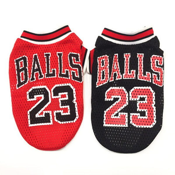 Mesh Basketball Uniform Jersey for Dog Cat Pet - Furr Baby Gifts