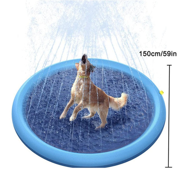 Pet Dog Sprinkler Pad Play Cooling Mat - Furr Baby Gifts