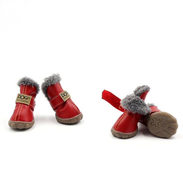 Dog Australia Waterproof Fleece-Lined Warm Dog Snow Boots - Furr Baby Gifts