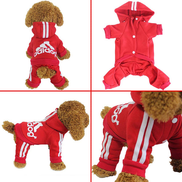 Adidog Hoodie | Small to Medium Dogs - Furr Baby Gifts