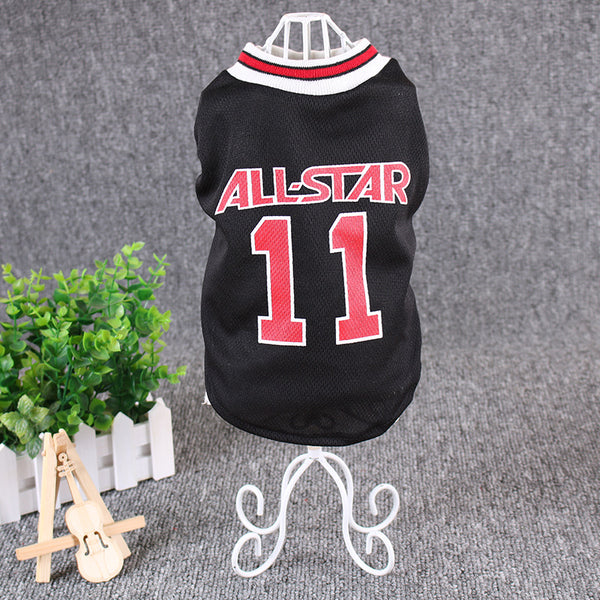 All-Star Number 11 Pet Jersey - Furr Baby Gifts