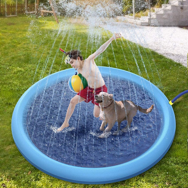 Pet Dog Sprinkler Pad Play Cooling Mat - Furr Baby Gifts