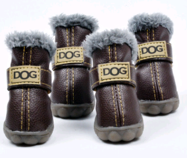 Dog Australia Waterproof Fleece-Lined Warm Dog Snow Boots - Furr Baby Gifts