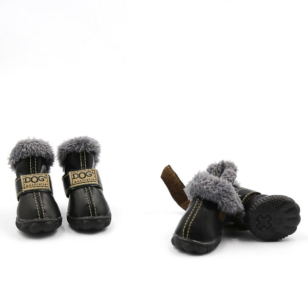Dog Australia Waterproof Fleece-Lined Warm Dog Snow Boots - Furr Baby Gifts