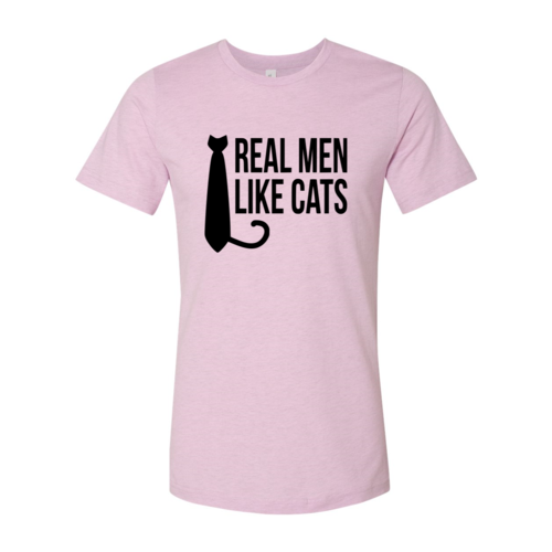 Real Men Like Cat T-Shirt - Furr Baby Gifts