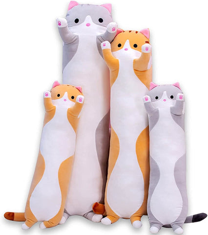 Plush Long Cat Body Pillow - Furr Baby Gifts