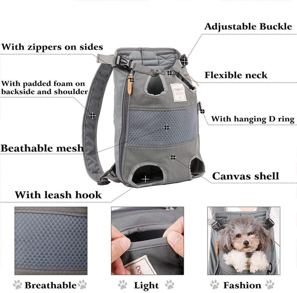 Cat Dog Carrier Front Backpack - Furr Baby Gifts