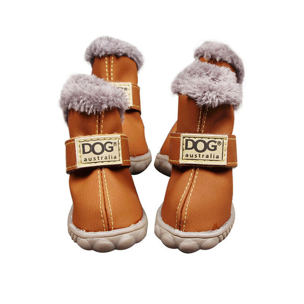 Dog Australia Waterproof Fleece-Lined Warm Dog Snow Boots - Furr Baby Gifts