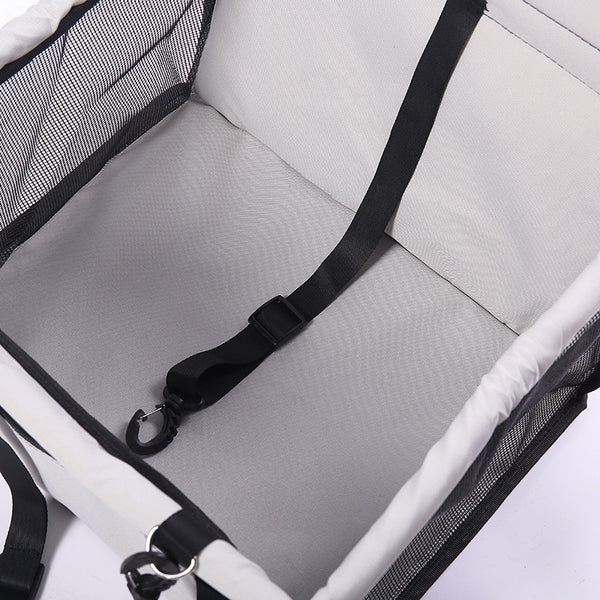 Dog Safety Mesh Travel Carrier Basket - Furr Baby Gifts