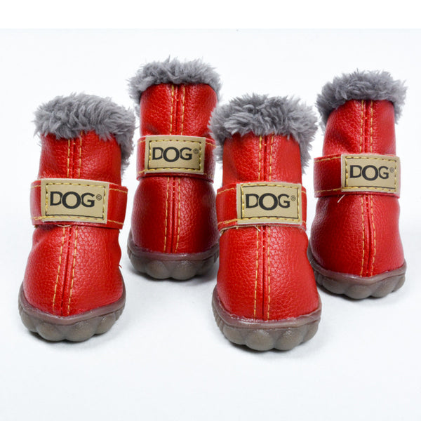 Dog Australia Waterproof Fleece-Lined Warm Dog Snow Boots - Furr Baby Gifts