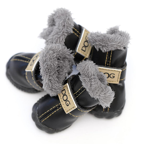 Dog Australia Waterproof Fleece-Lined Warm Dog Snow Boots - Furr Baby Gifts