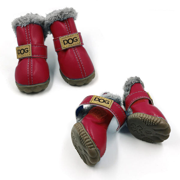 Dog Australia Waterproof Fleece-Lined Warm Dog Snow Boots - Furr Baby Gifts