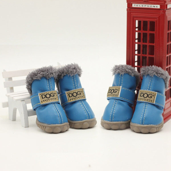 Dog Australia Waterproof Fleece-Lined Warm Dog Snow Boots - Furr Baby Gifts