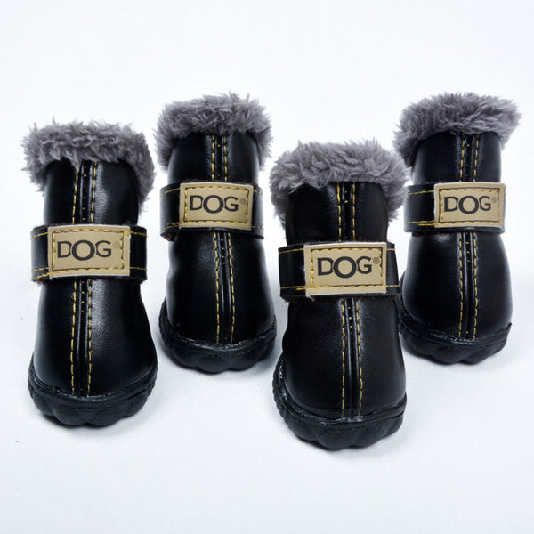 Dog Australia Waterproof Fleece-Lined Warm Dog Snow Boots - Furr Baby Gifts