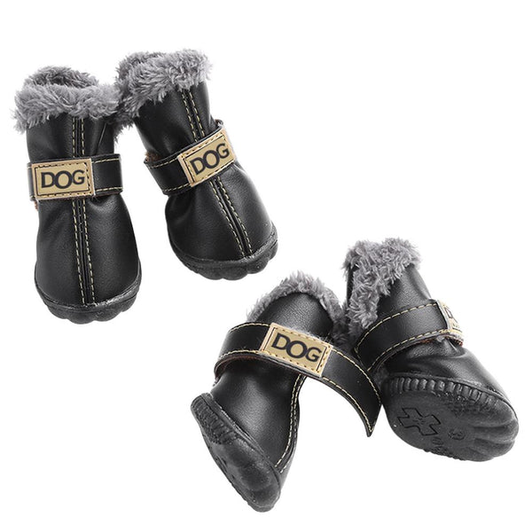 Dog Australia Waterproof Fleece-Lined Warm Dog Snow Boots - Furr Baby Gifts