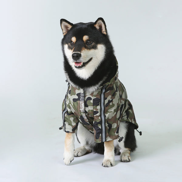 The Dog Face Windproof Waterproof Reflective Pet Cat Dog Jacket - Furr Baby Gifts