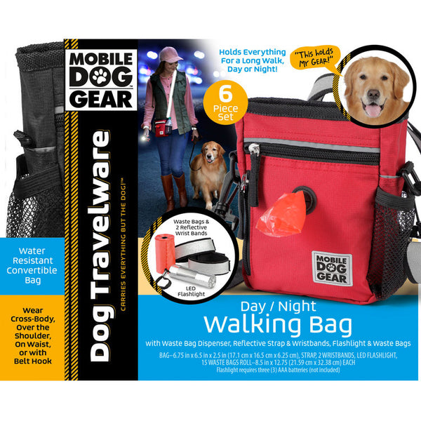 Day/Night Walking Bag (All Size Dogs) - Furr Baby Gifts