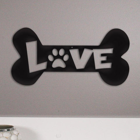 Puppy Love - Metal Wall Art/Décor - Furr Baby Gifts
