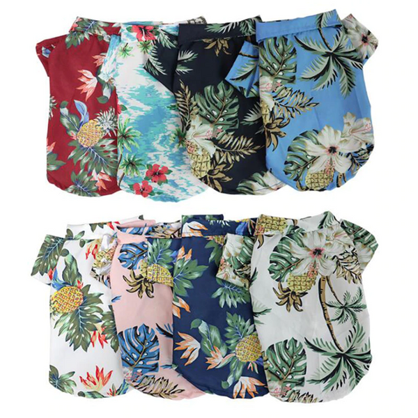Hawaiian Pet Shirts - Furr Baby Gifts