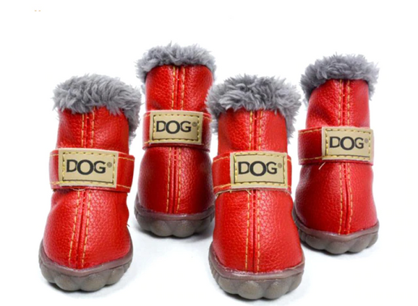 Dog Australia Waterproof Fleece-Lined Warm Dog Snow Boots - Furr Baby Gifts