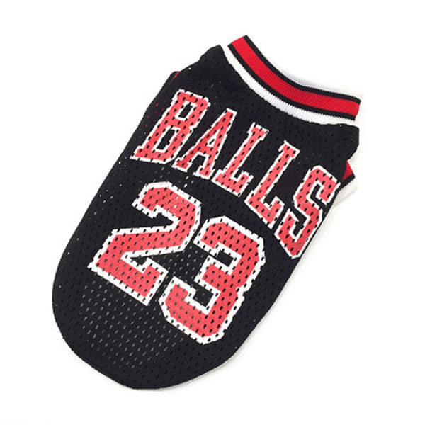 Mesh Basketball Uniform Jersey for Dog Cat Pet - Furr Baby Gifts