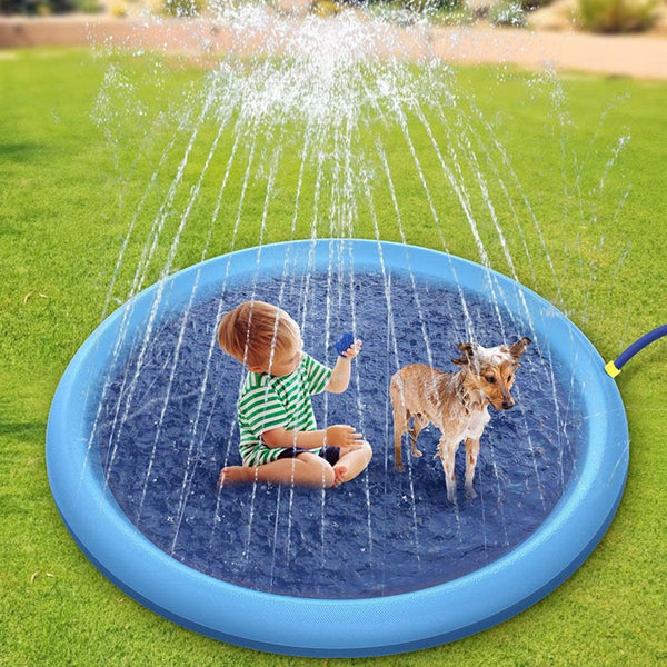 Pet Dog Sprinkler Pad Play Cooling Mat - Furr Baby Gifts