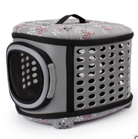 Foldable Pet Dog Cat Puppy Handbag Carrier Cage - Furr Baby Gifts