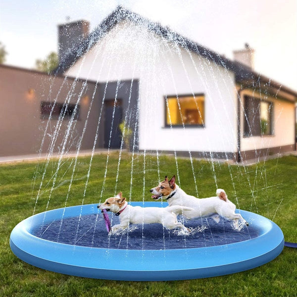 Pet Dog Sprinkler Pad Play Cooling Mat - Furr Baby Gifts