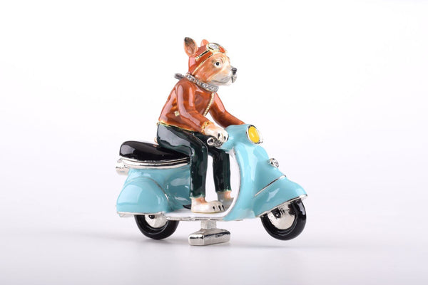 Dog on Vespa - Furr Baby Gifts