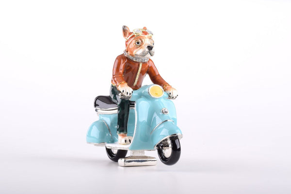 Dog on Vespa - Furr Baby Gifts
