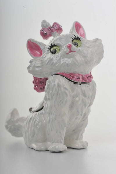 White and Pink Cat - Furr Baby Gifts
