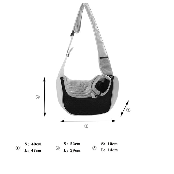 Breathable Pet Carrier Handbag Pouch Sling - Furr Baby Gifts