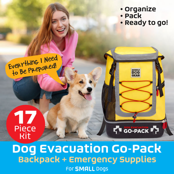 Dog Evacuation Go-Pack (Small) - Furr Baby Gifts