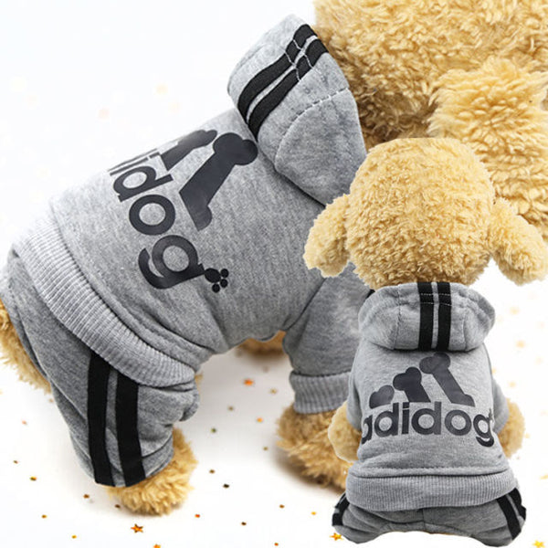 Adidog Hoodie | Small to Medium Dogs - Furr Baby Gifts