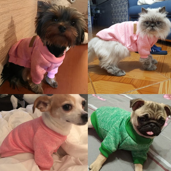 XS-2XL Winter Warm Pet Sweater - Furr Baby Gifts