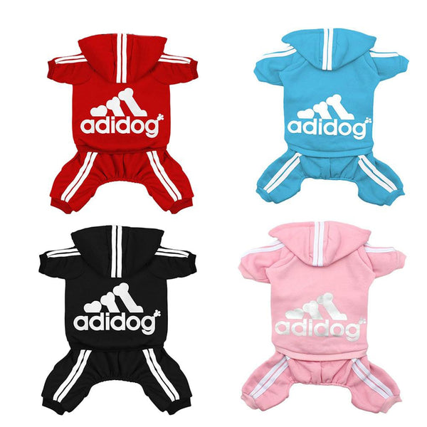 Adidog Pet Pet Four-Legged Hoodie XS-XXL - Furr Baby Gifts