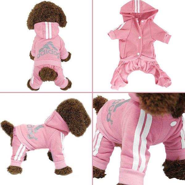 Adidog Hoodie | Small to Medium Dogs - Furr Baby Gifts
