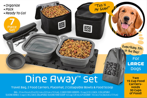 Dine Away Bag (Med/Lg Dogs) TM