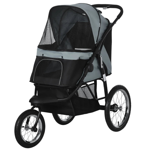 3 Wheels Pet Stroller for Small Dogs and Medium Dogs
