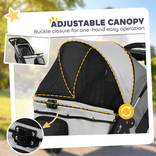 Compact All‑Terrain Pet Stroller