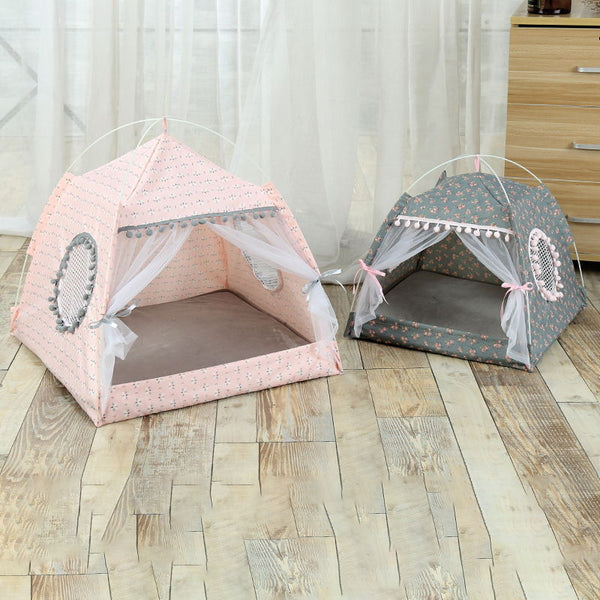 Comfy Calming Pet Tent Bed for Small Dogs and Cats - Furr Baby Gifts