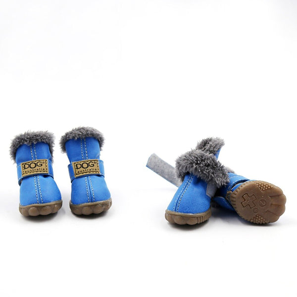 Dog Australia Waterproof Fleece-Lined Warm Dog Snow Boots - Furr Baby Gifts