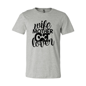 Wife Mother Cat Lover T-Shirt - Furr Baby Gifts