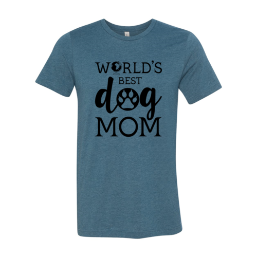 Worlds Best Dog Mom T-Shirt - Furr Baby Gifts