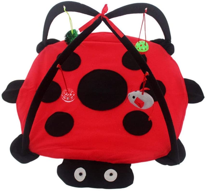 Black Ladybug Cat Play Mat – Furr Baby Gifts
