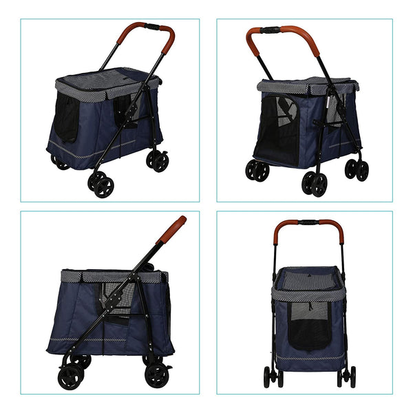Folding Pet Stroller - Furr Baby Gifts
