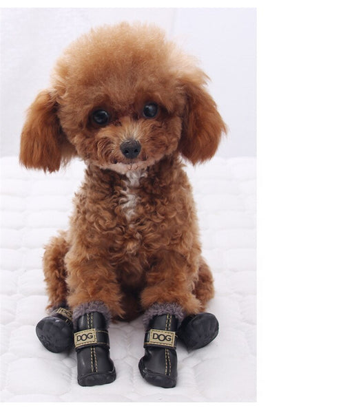 Dog Australia Waterproof Fleece-Lined Warm Dog Snow Boots - Furr Baby Gifts