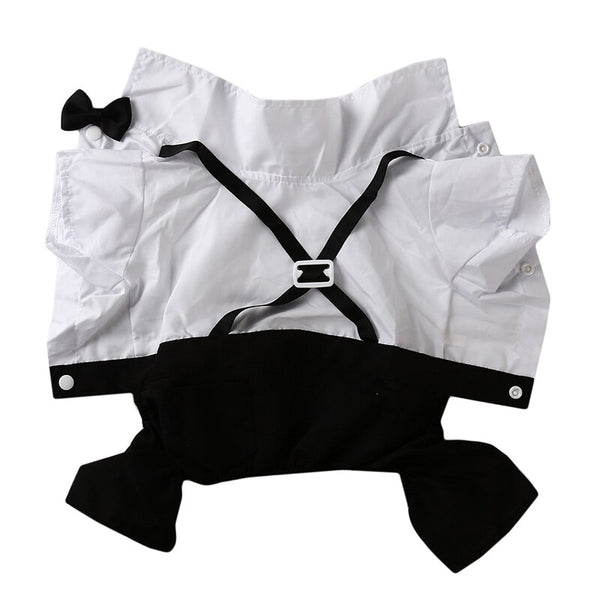 Handsome Stylish Pet Suit with Bow Tie - Furr Baby Gifts