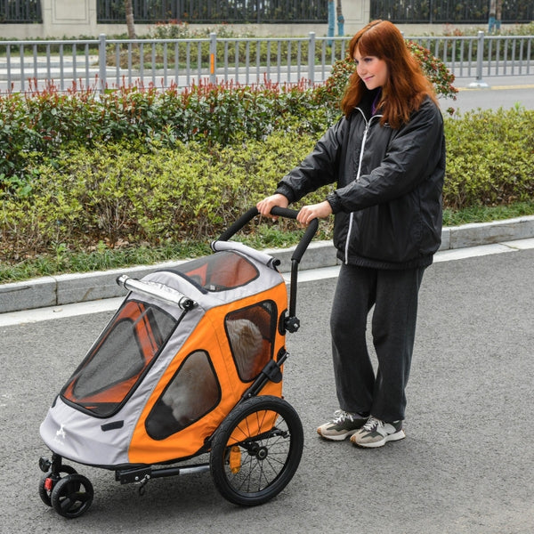 Convertible Pet Bicycle Trailer and Jogging Stroller - Furr Baby Gifts
