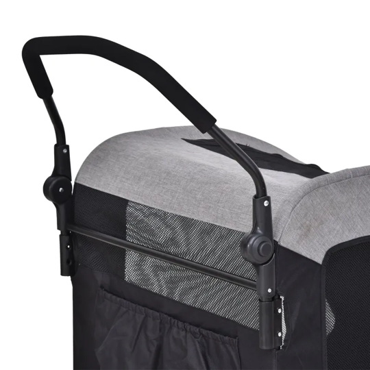 Foldable Pet Stroller with Storage Pocket - Furr Baby Gifts